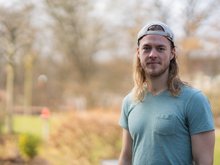 Foto von Julian Schlumberger, Co-Fraktionsvorsitzender der GRÜNEN im Rat der Stadt Göttingen