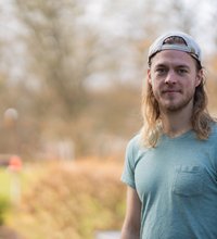 Foto von Julian Schlumberger, Co-Fraktionsvorsitzender der GRÜNEN im Rat der Stadt Göttingen