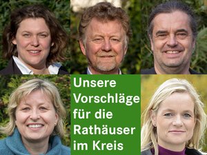 Von Links nach rechts im Uhrzeigersinn: Karin Wette, Anika Brüggemann, Siegfried Lieske, Oliver Trisl und Viola von Cramon